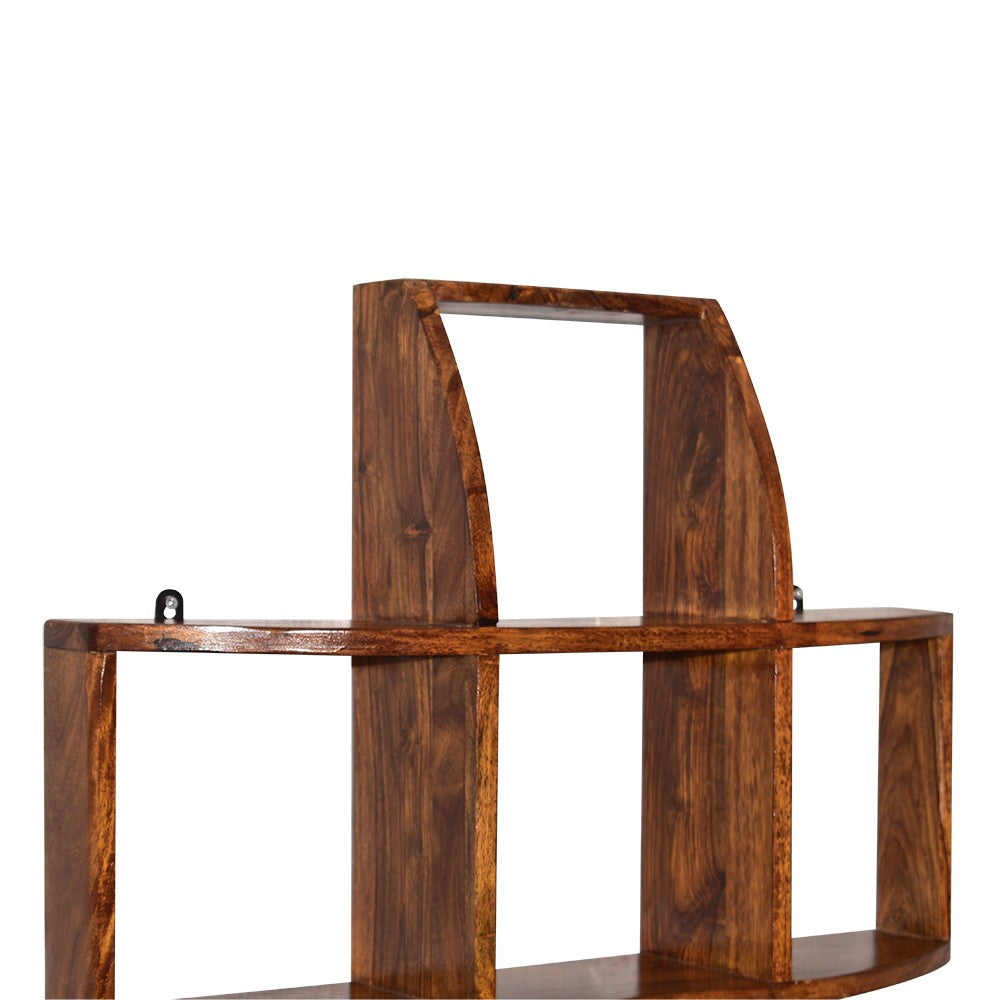 Alison Wall Shelf Criss-Cross 2 Tier