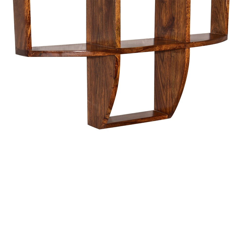 Alison Wall Shelf Criss-Cross 2 Tier