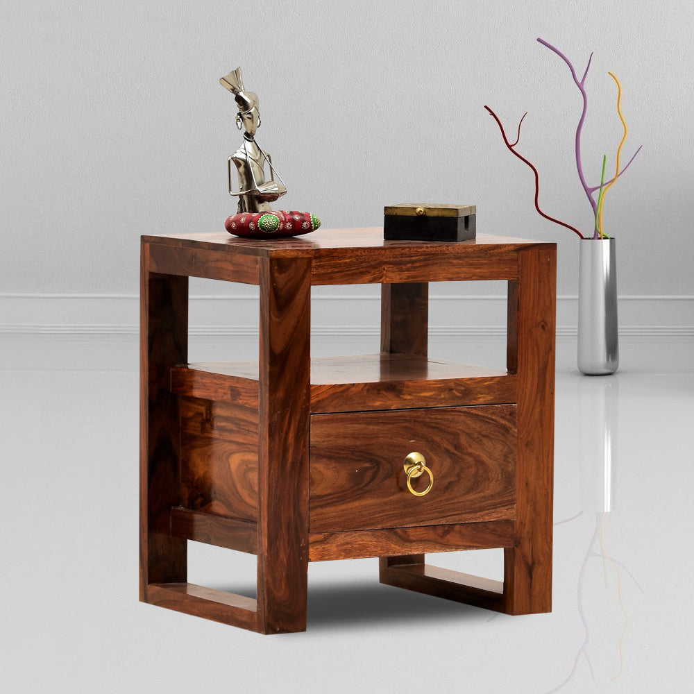 Hadlee Wooden Bedside Table