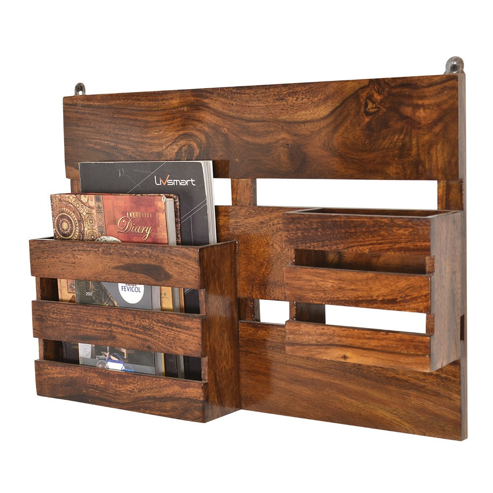 Jimena Wall Shelf Wooden Compact