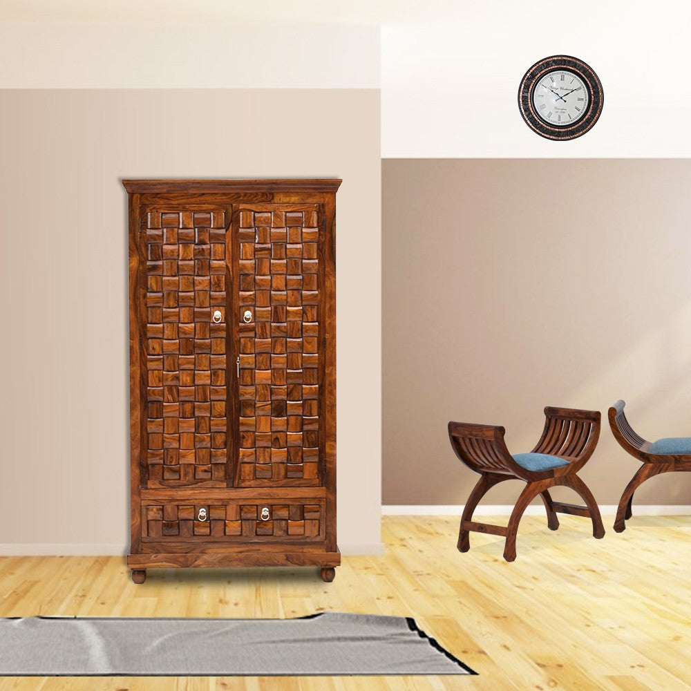 Dorothy Sheesham Wood Wardrobe