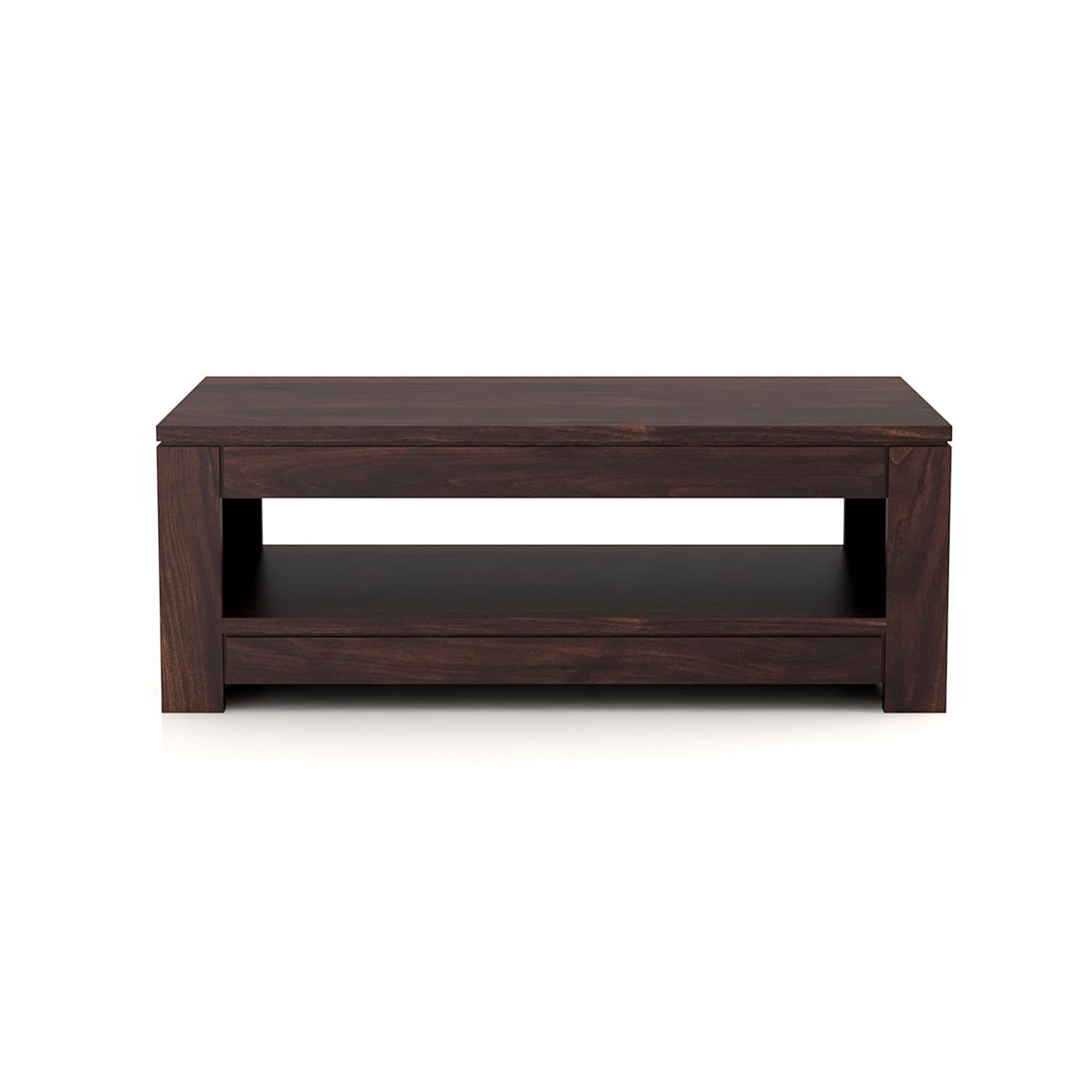 Zoey Wooden Center Table for Living Room | Coffee Table for Home | Center Table