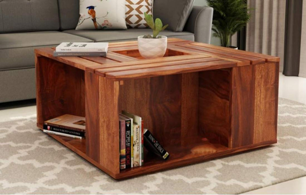 Georgia Wooden Alfence Center Table