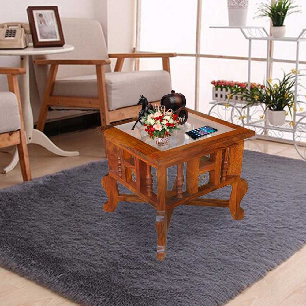 Amora Wooden Peg Table