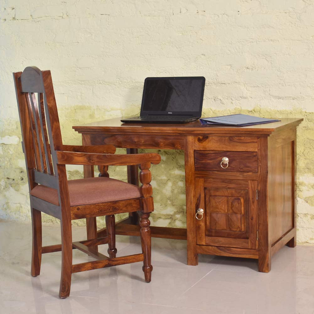 Lilah Wood Claire Study and Office Table