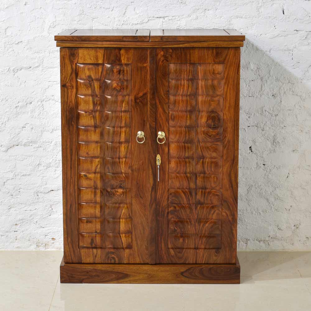 Katherine Wood Caledonia Bar Cabinet