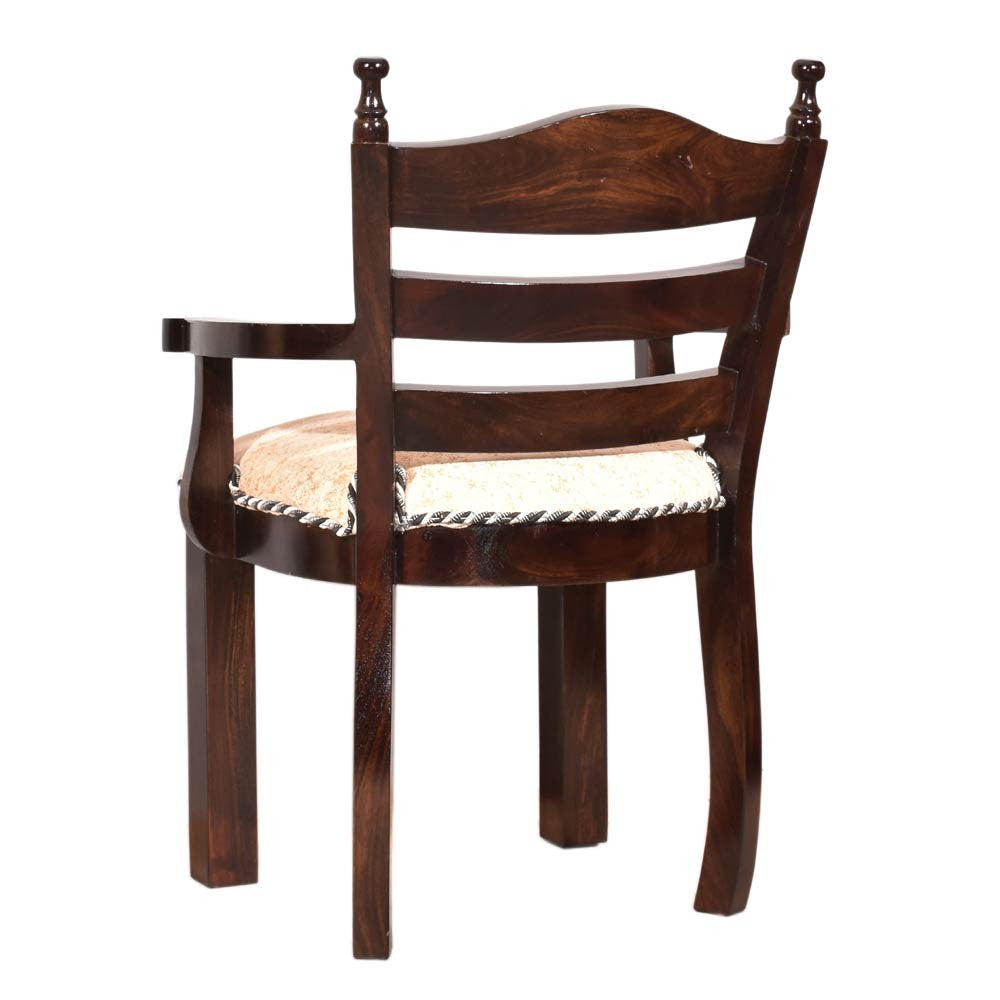 Kamryn Sheesham Wooden Easy Chair for Home and Office