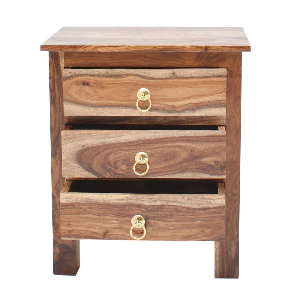 Emmy Wooden Willock Bedside Table