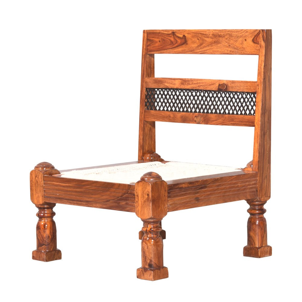 Quincy Wood Rajasthani Backrest Pidha