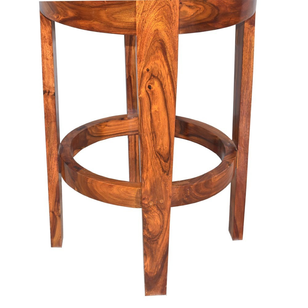 Bonnie Wooden Rounded Bar Chair