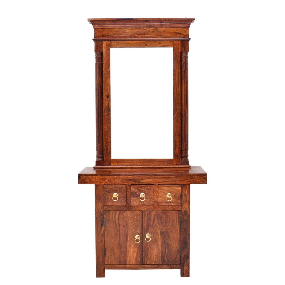 Carolina Dressing Mirror And 3 Storage Drawers