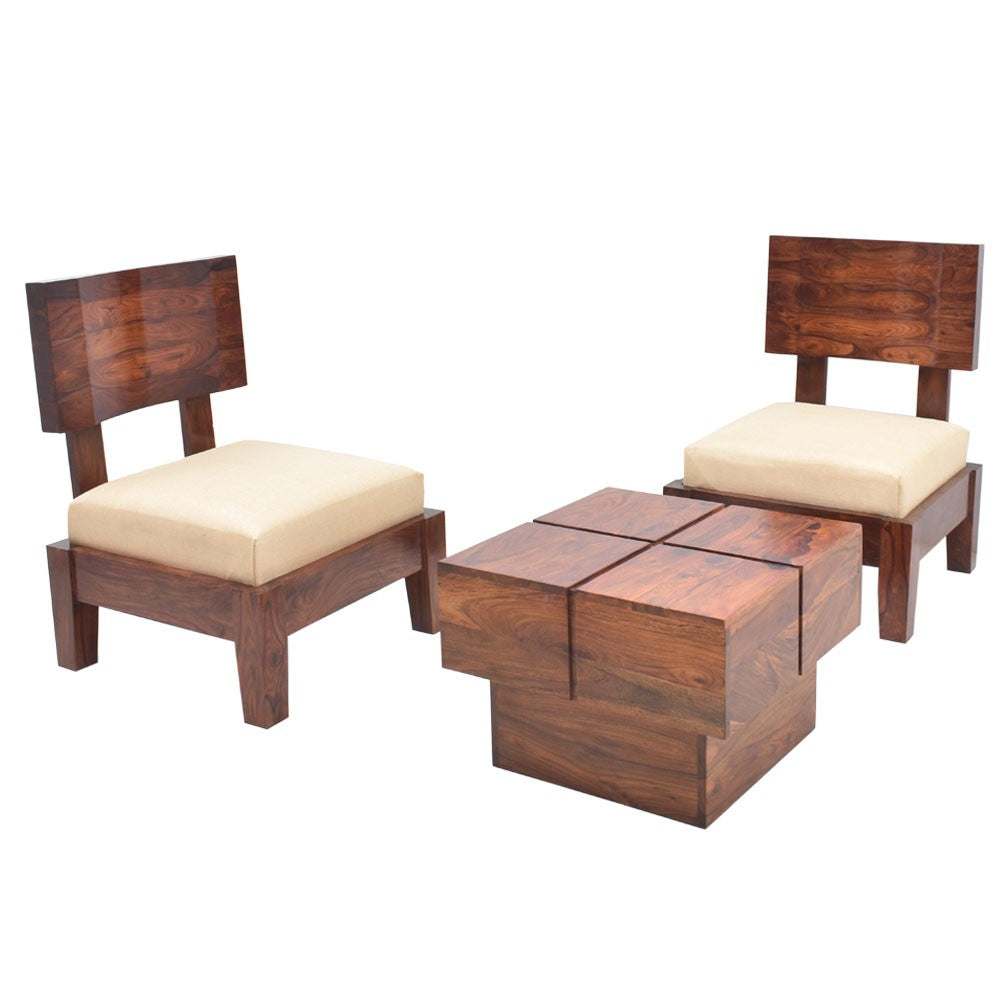 Mylah Wooden Avilys Sheesham Sofa