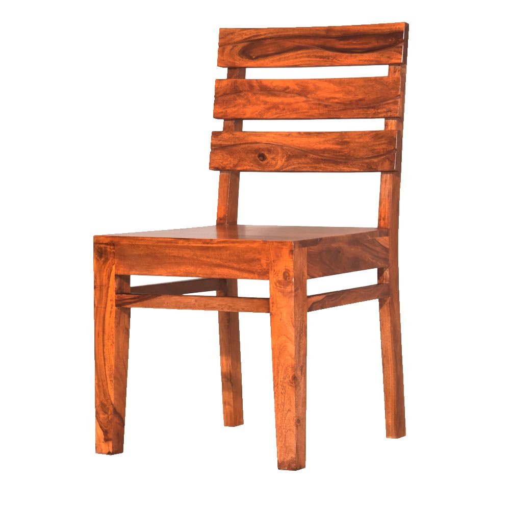 Daphne Wood Wave Design Dining Chair