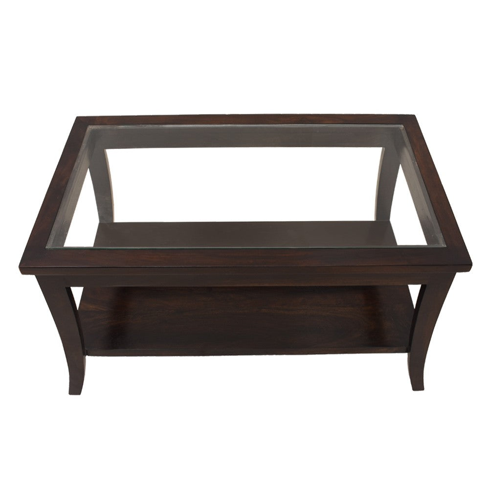 Michelle Glass Top Center Table