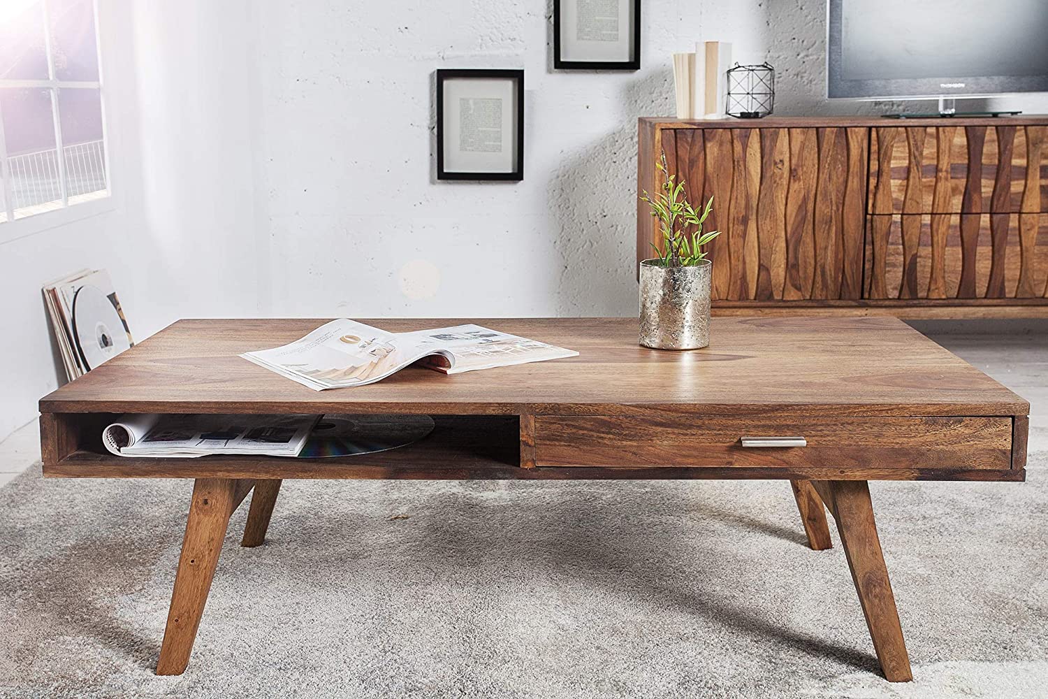 Emersyn Sheesham Wooden Center Table