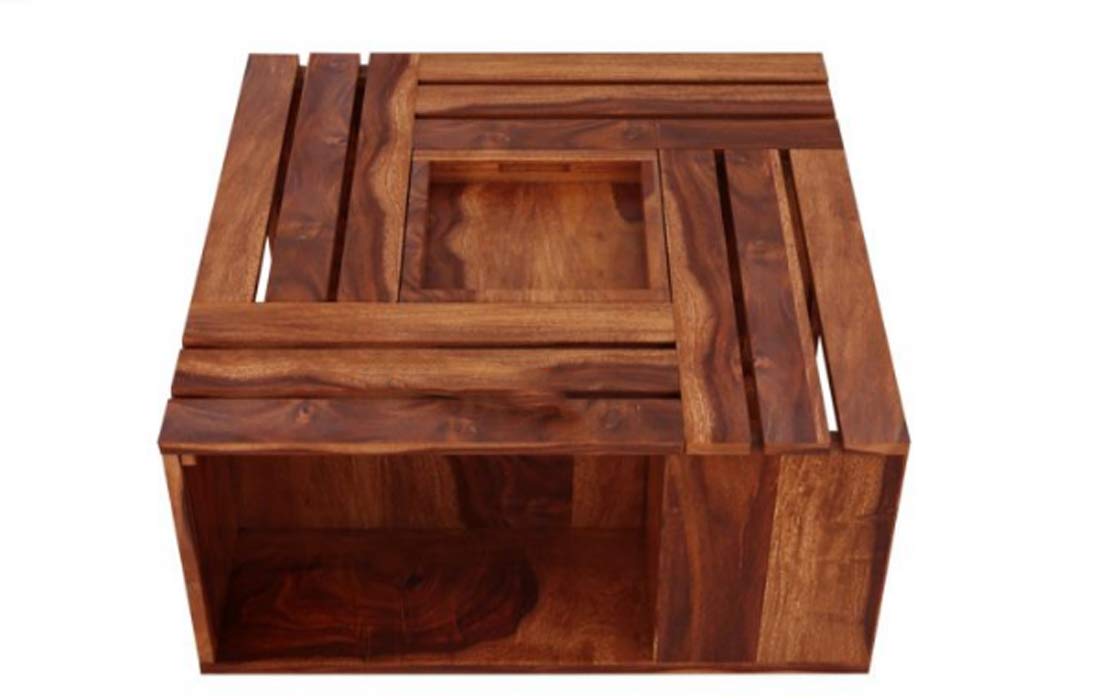 Georgia Wooden Alfence Center Table