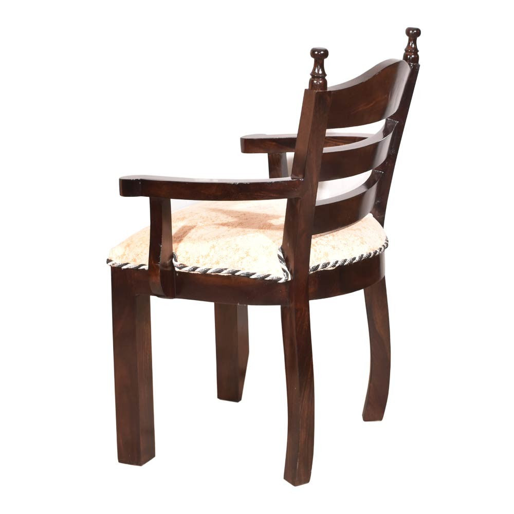 Kamryn Sheesham Wooden Easy Chair for Home and Office