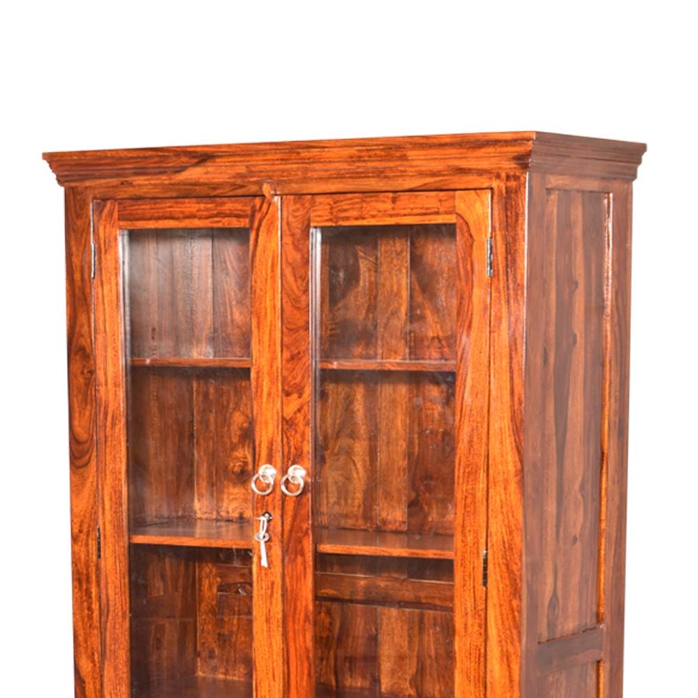Scarlet Sheesham wooden Regio Bookshelf