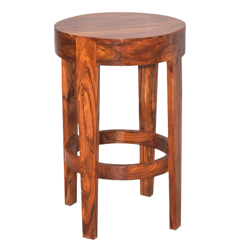 Bonnie Wooden Rounded Bar Chair