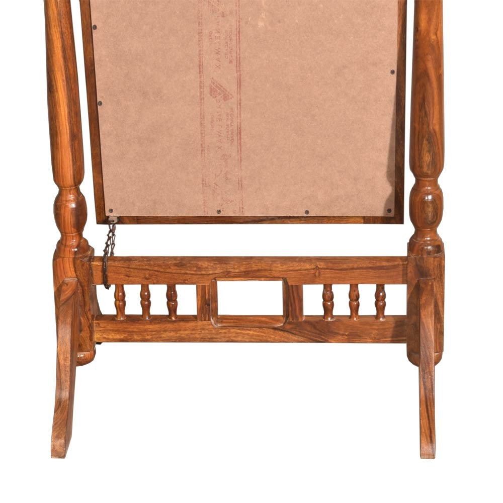 Mallory Wood Cheval Standing Mirror