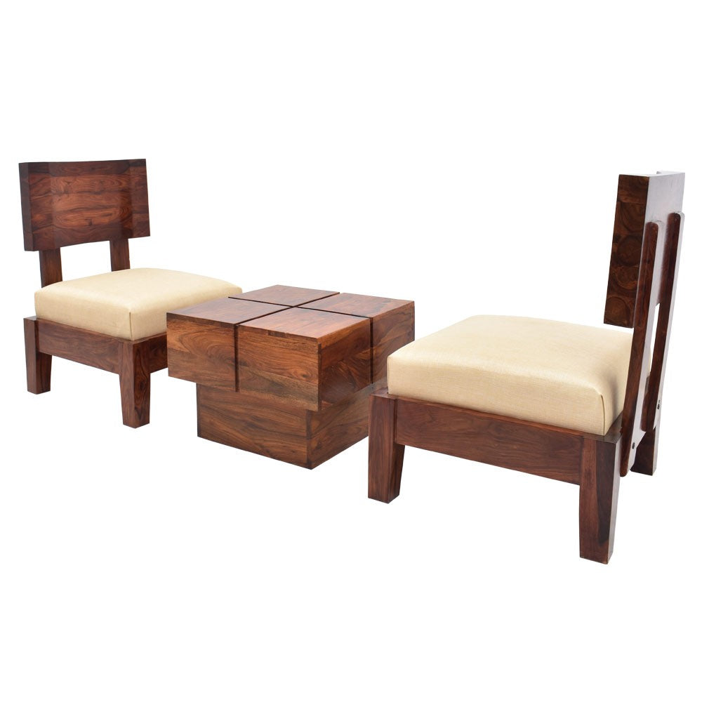 Mylah Wooden Avilys Sheesham Sofa