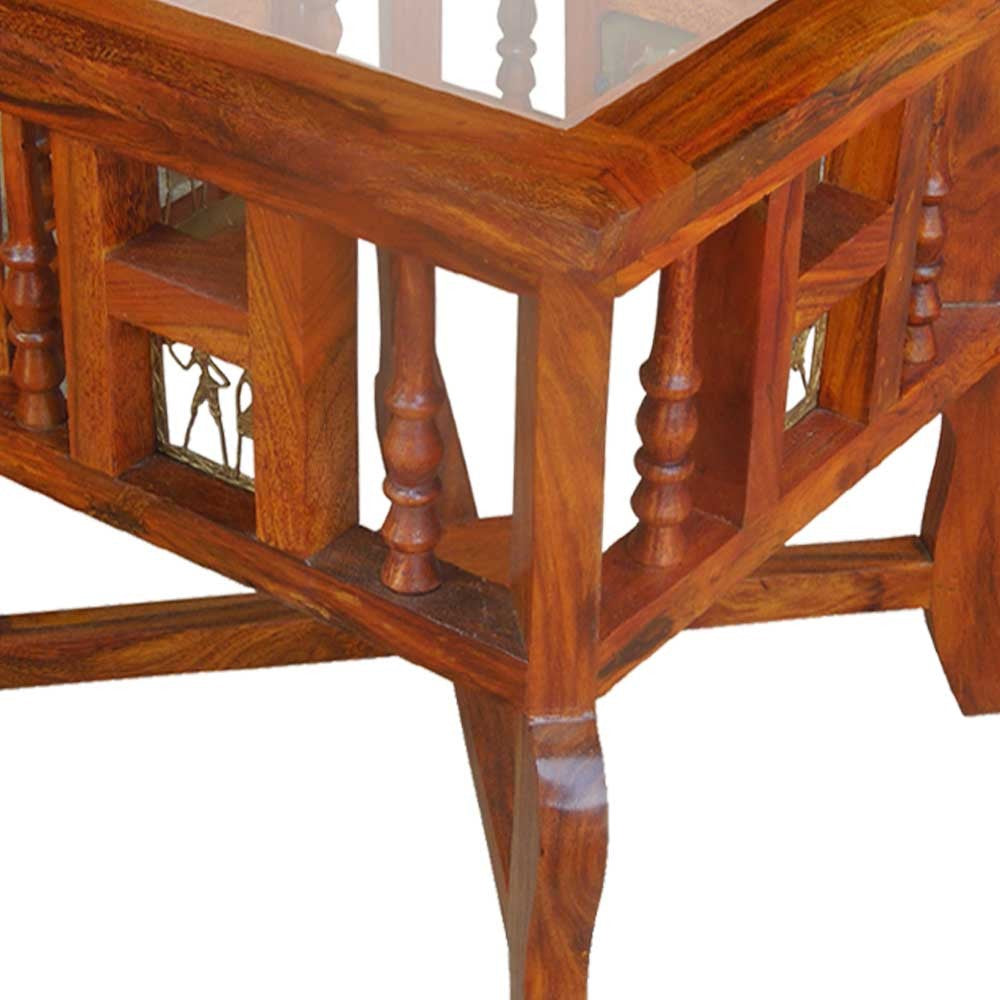 Amora Wooden Peg Table