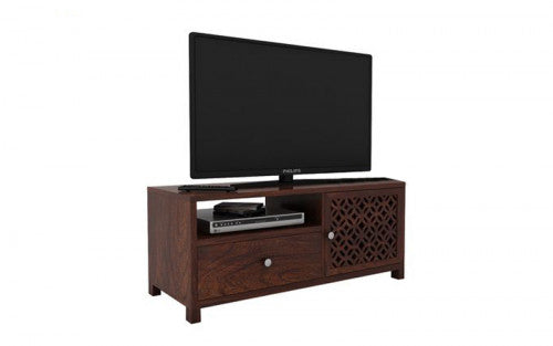 Juliette Wood CNC Door TV Stand