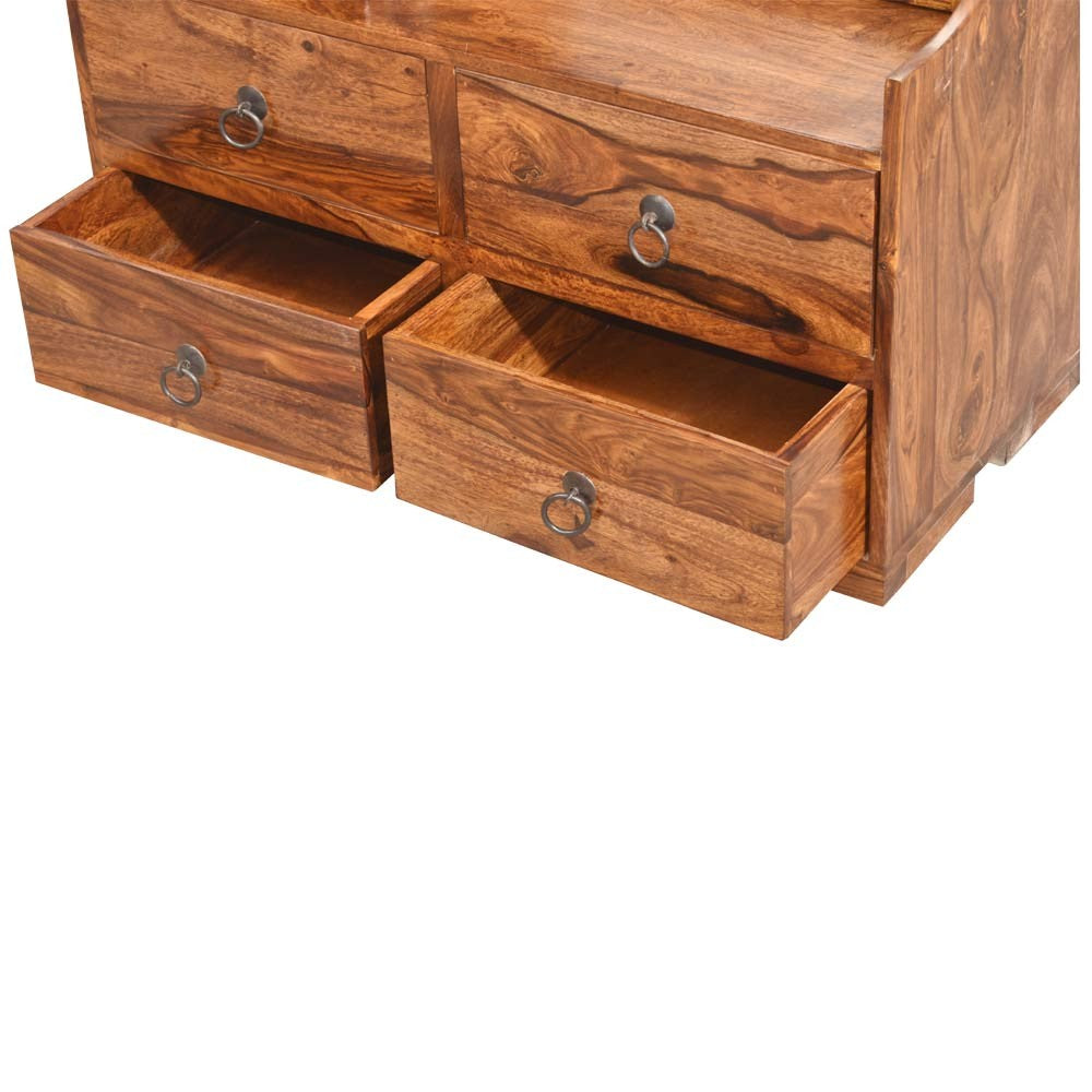 Sylvie Sheesham Wooden Dressing Table