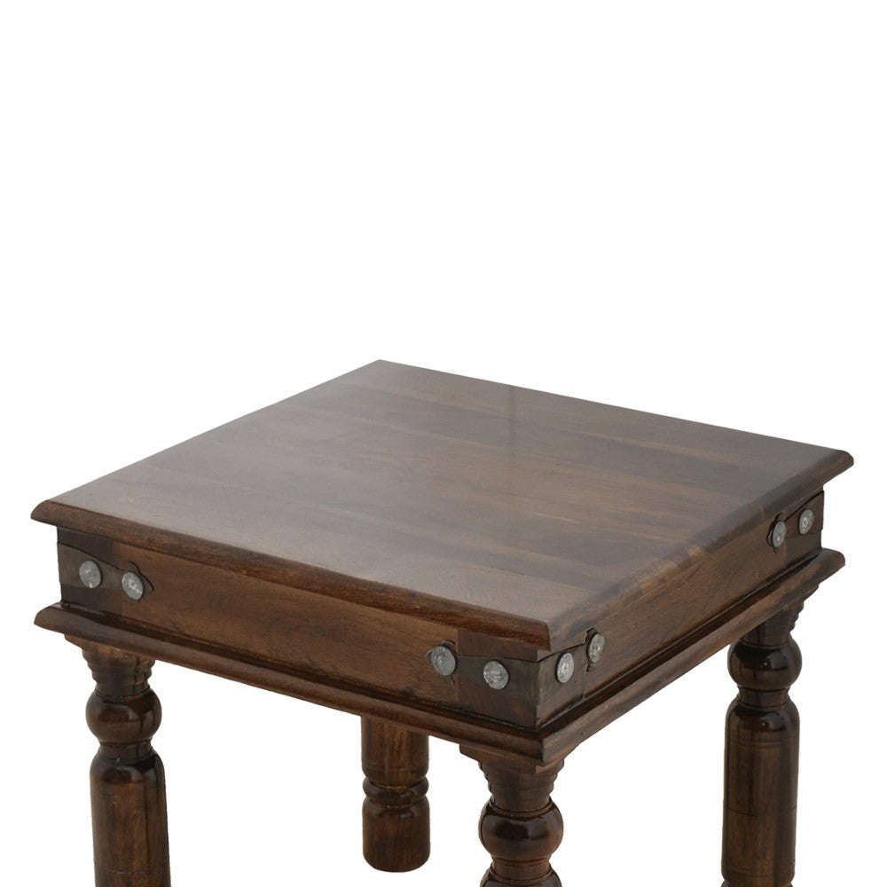 Alivia Deux Peg Side Table