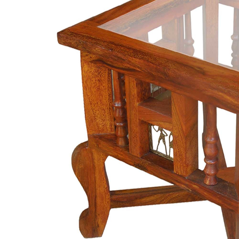 Amora Wooden Peg Table