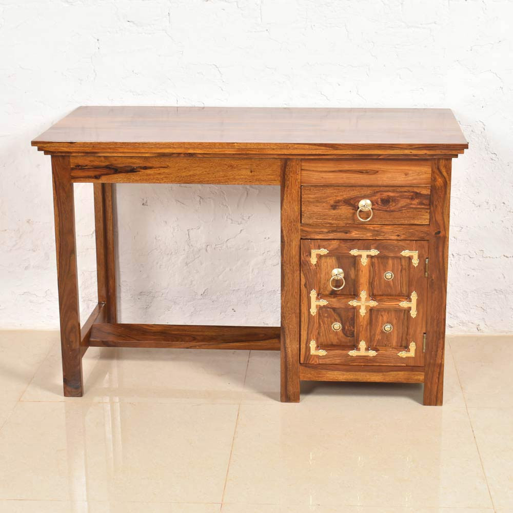 Annie Sheesham Wood Study and Office Table