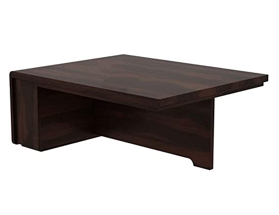 Alana Sheesham Wood Coffee Table Set with Four Stools