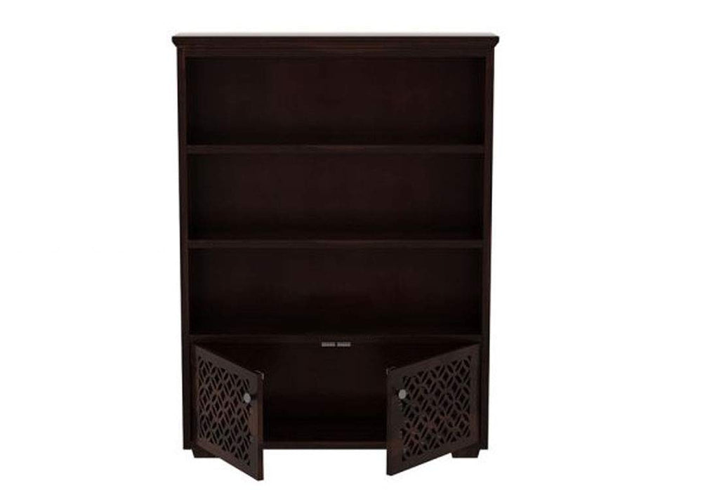 Kehlani Sheesham Wooden 2 Door CNC Bookshelf