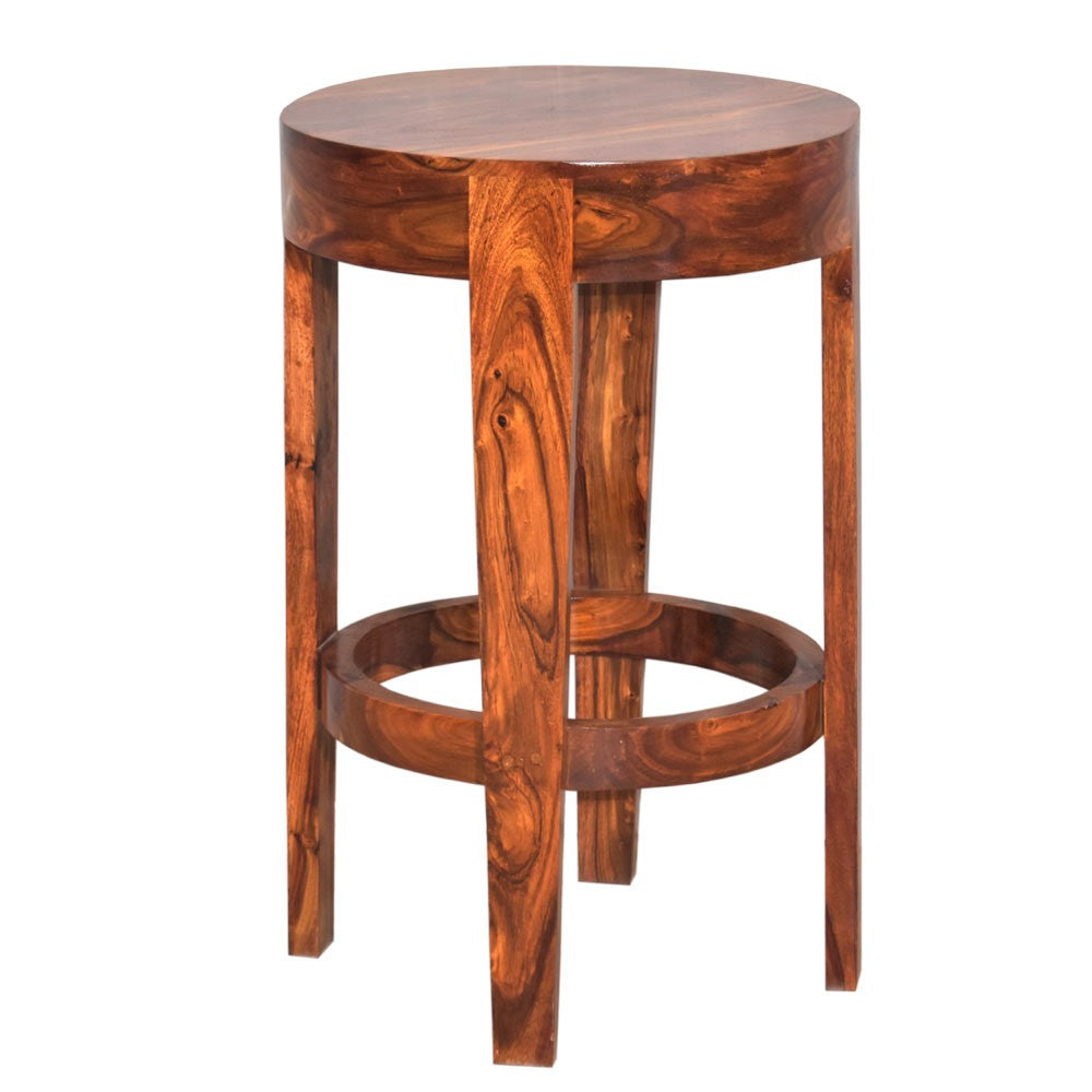 Bonnie Wooden Rounded Bar Chair