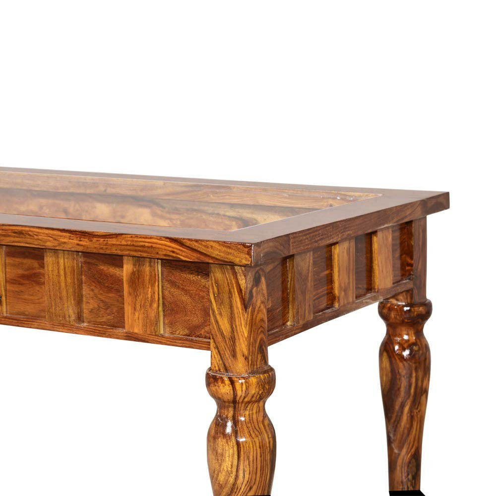 Fiona wooden Glass Top Center Table
