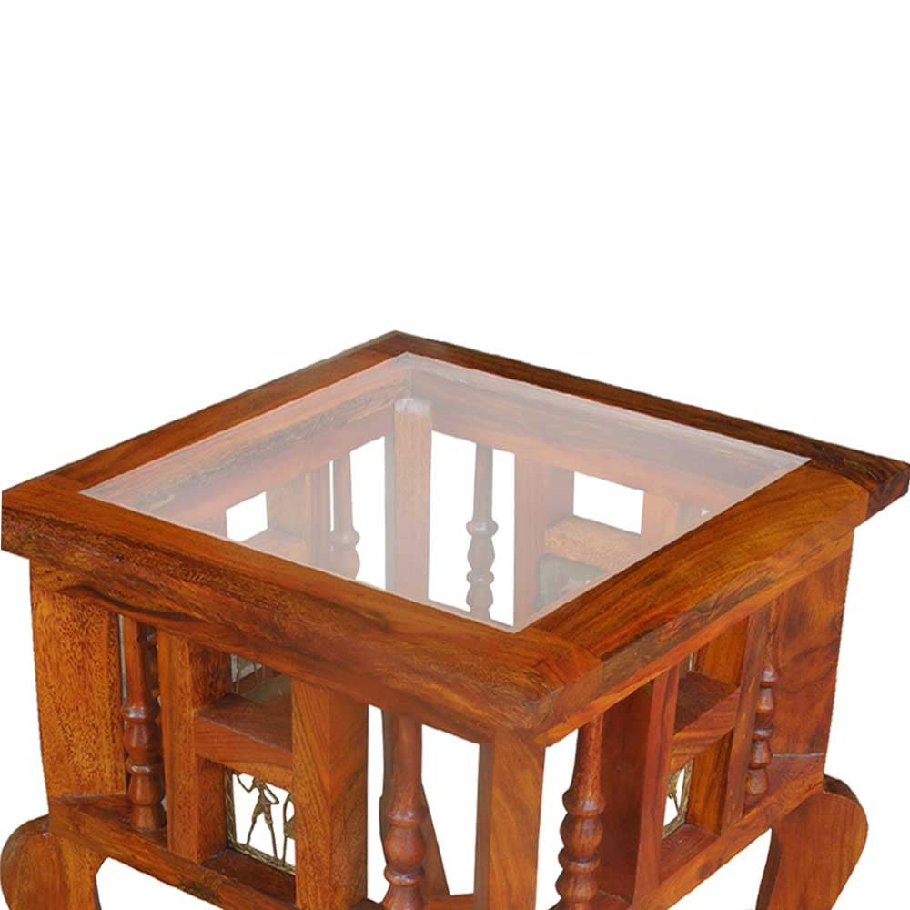 Amora Wooden Peg Table