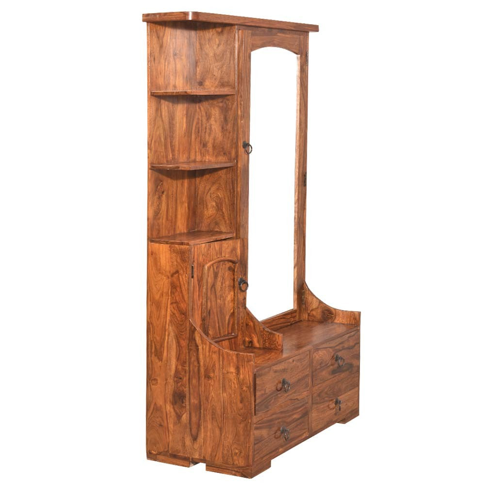 Sylvie Sheesham Wooden Dressing Table