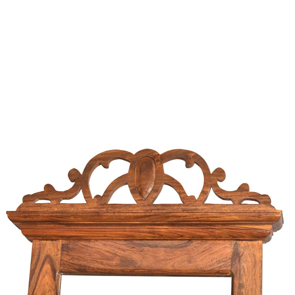 Mallory Wood Cheval Standing Mirror