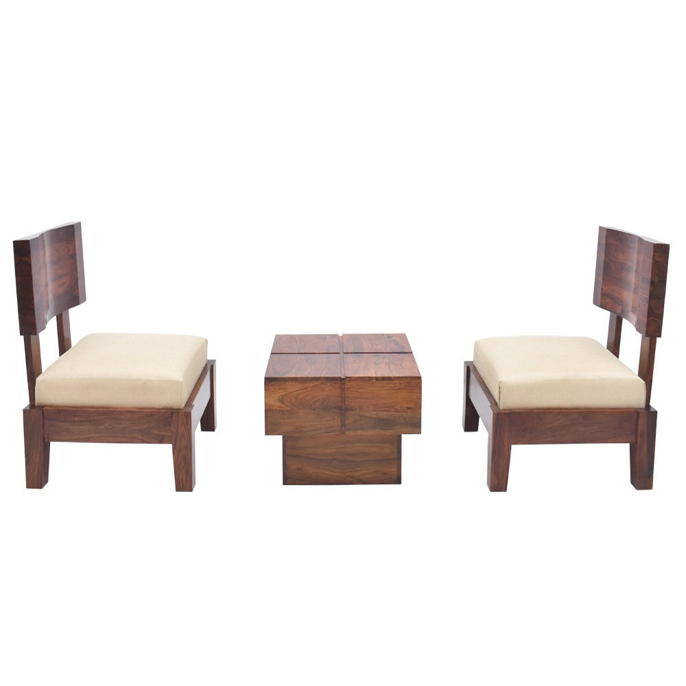 Mylah Wooden Avilys Sheesham Sofa