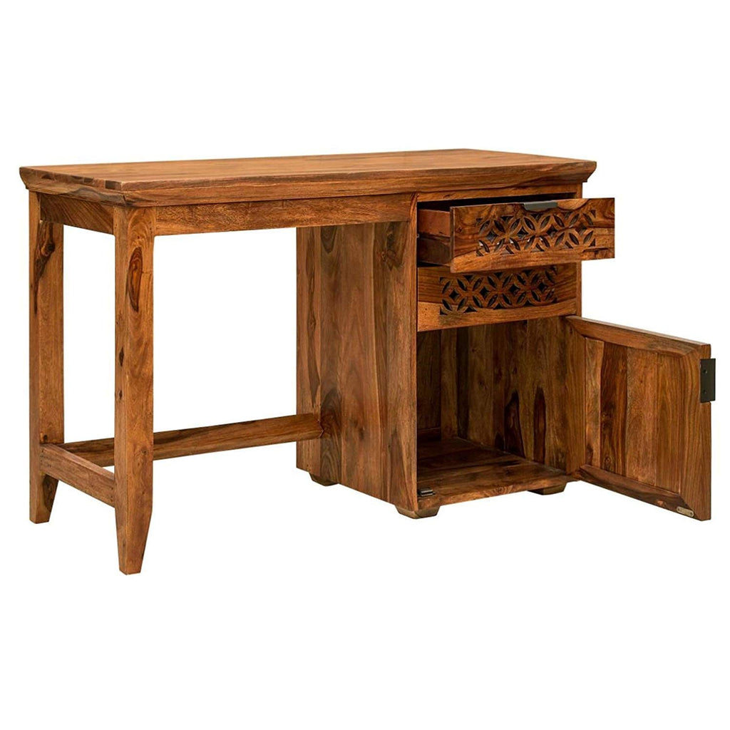 Norah Wood Study and Office Table With Chair