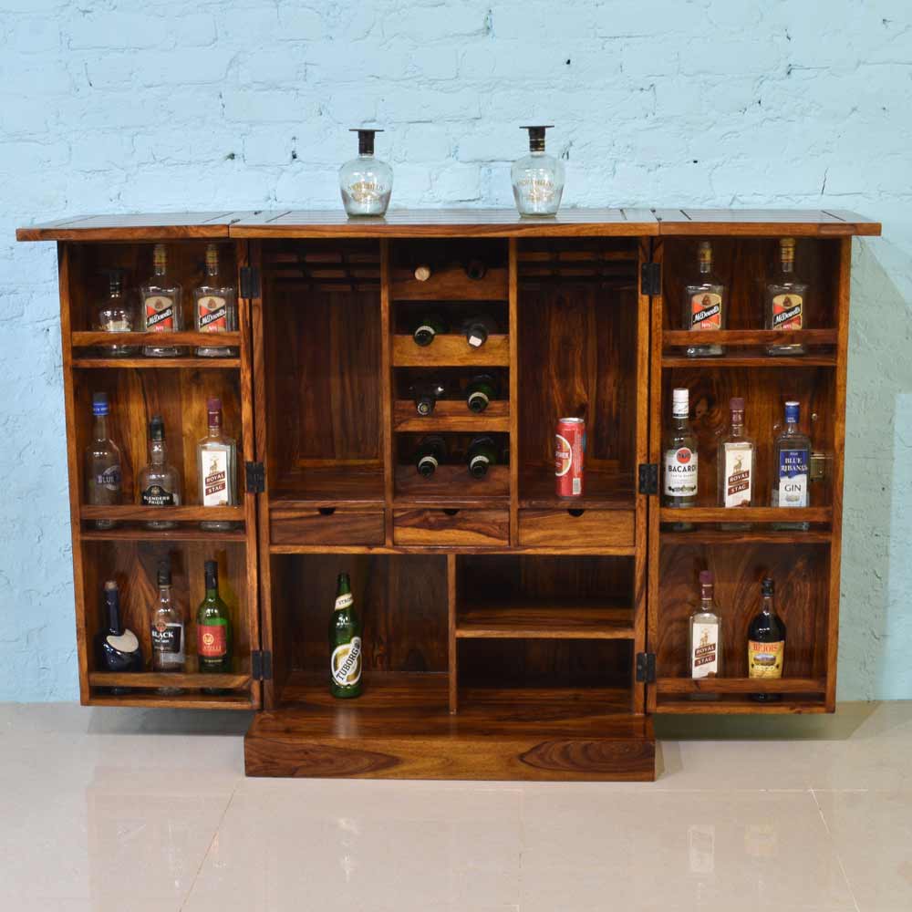 Katherine Wood Caledonia Bar Cabinet