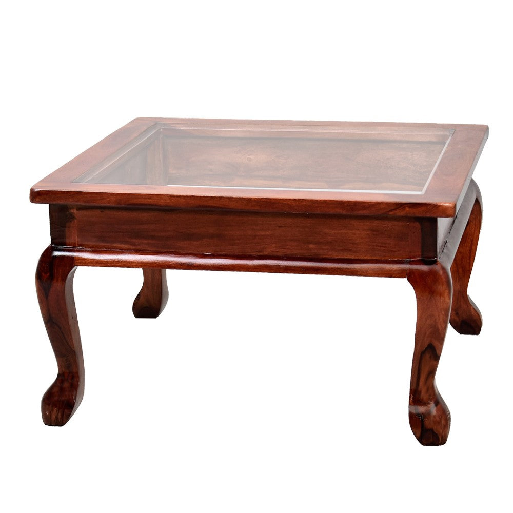 Arielle Glass Top Center Table