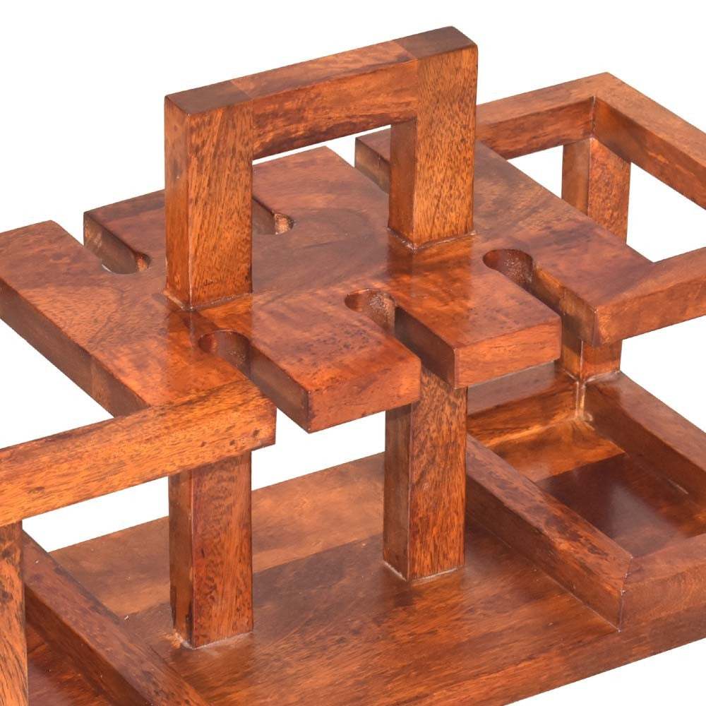Elina Wood Basket Design Bar