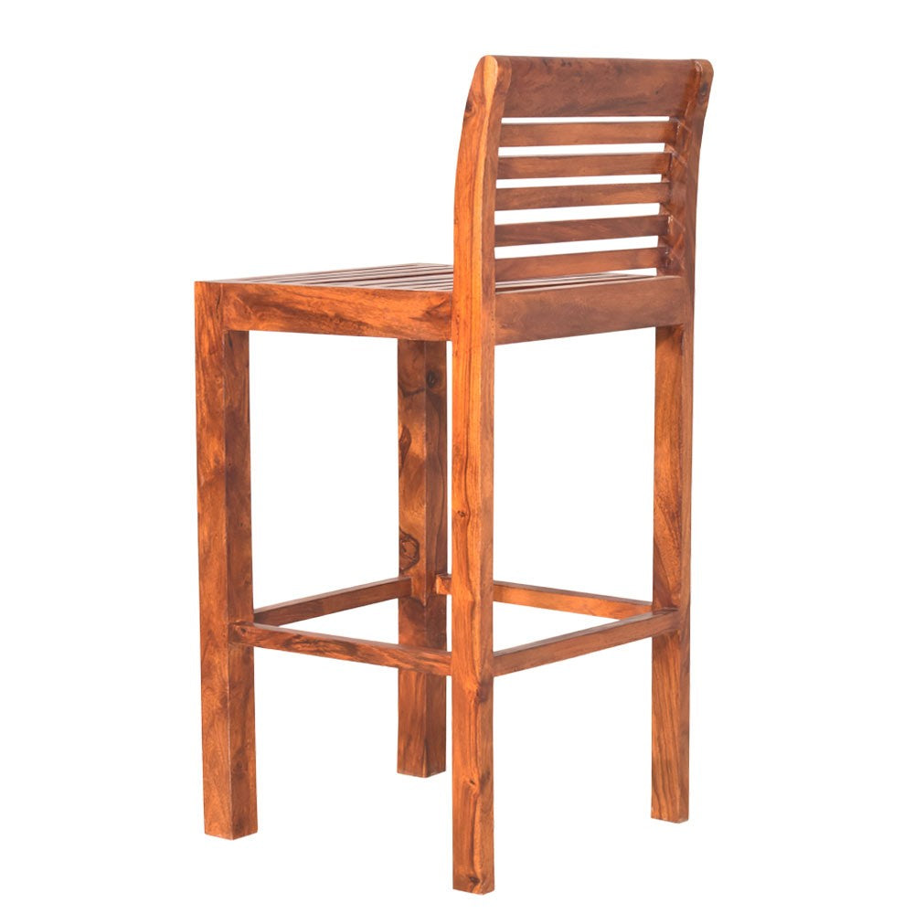 Adelina Wooden Benton Bar Chair