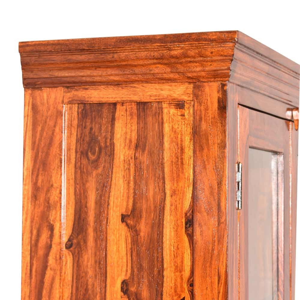 Scarlet Sheesham wooden Regio Bookshelf
