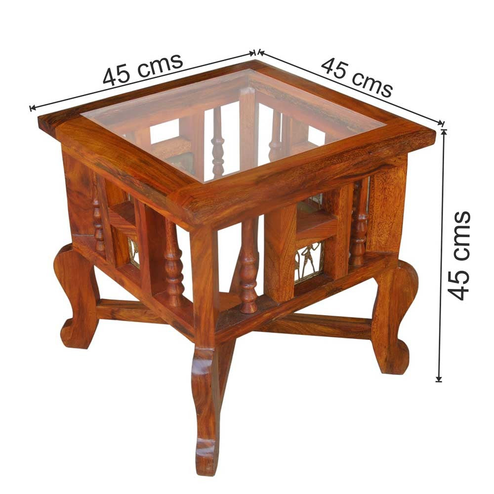 Amora Wooden Peg Table