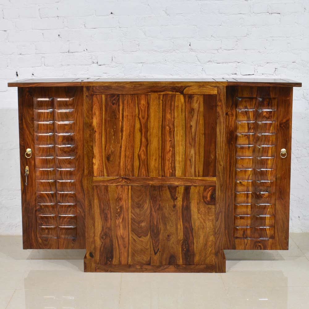 Katherine Wood Caledonia Bar Cabinet