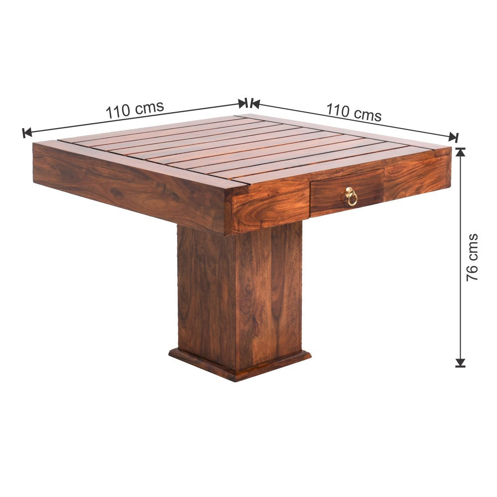 Cecelia Sheesham 4 Seater Dining Table