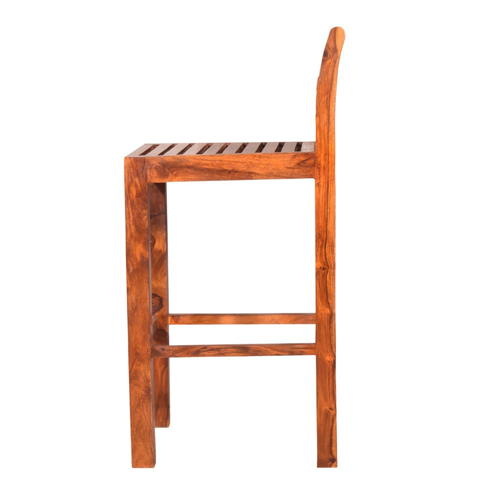 Adelina Wooden Benton Bar Chair