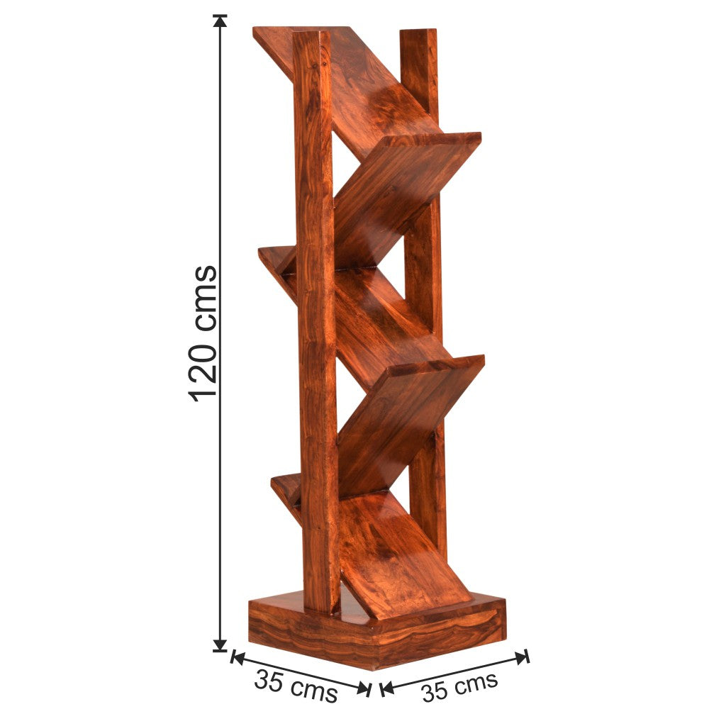Skyla Zigzag Book Shelf